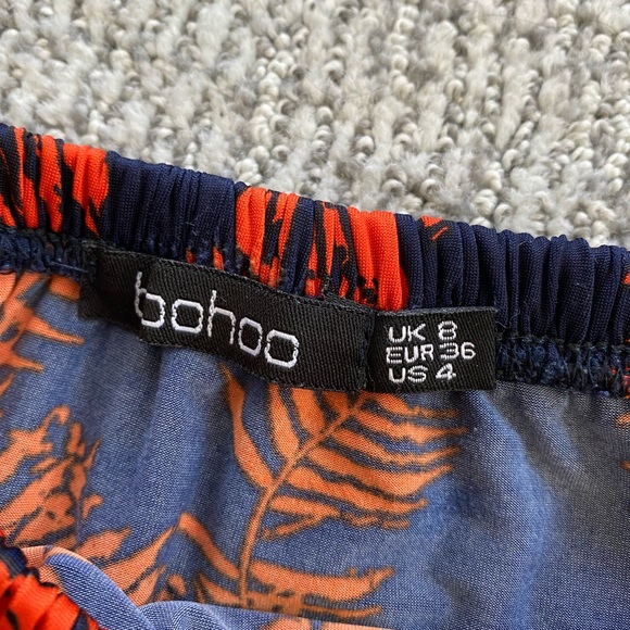 Strapless Palm Leaf Dress - Picture 10 of 10